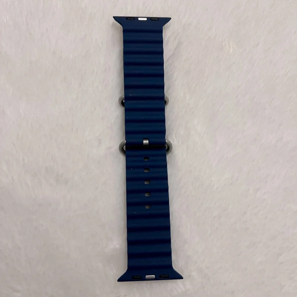 Navy Blue Apple Watch Band 42/44/45mmL